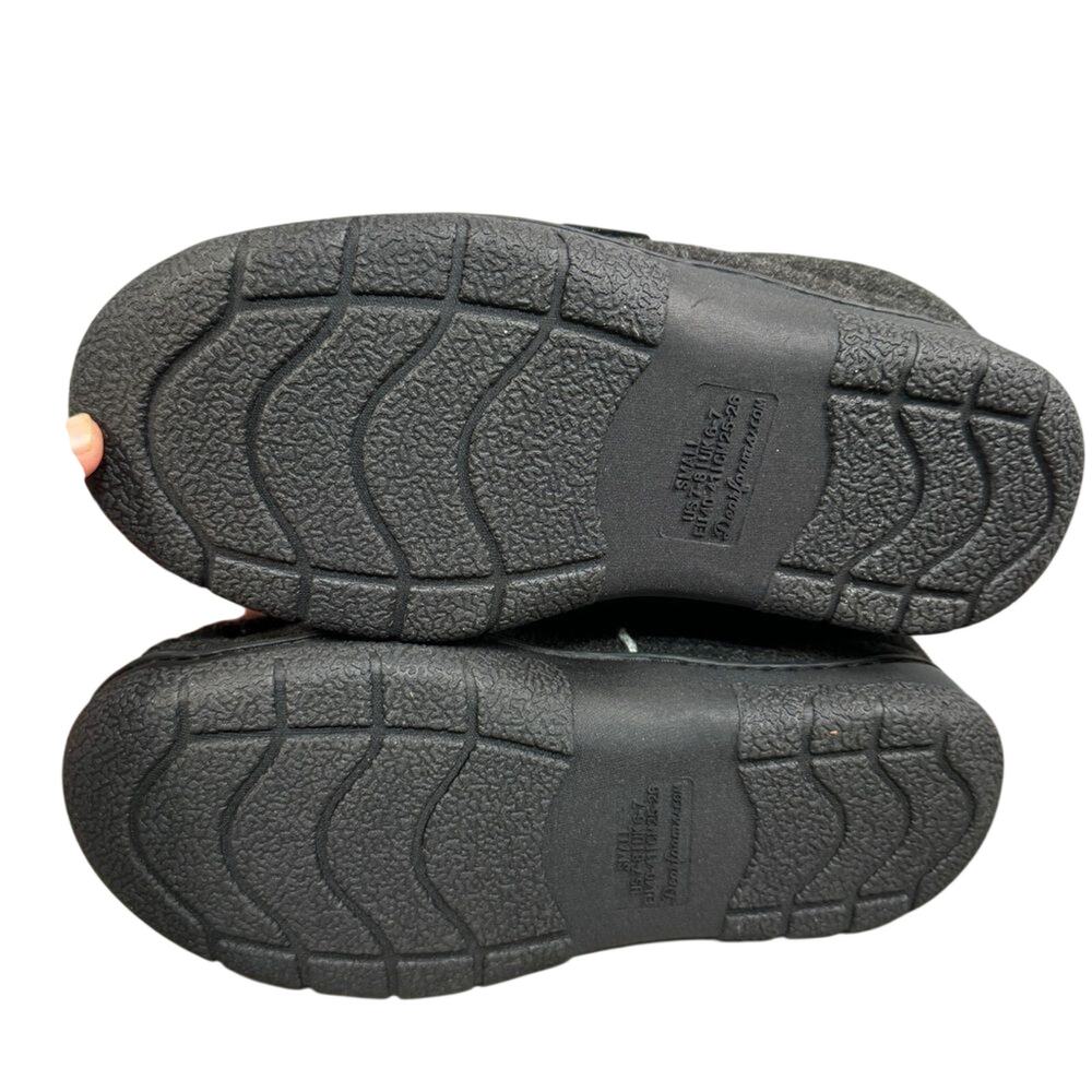 Dearfoams Men's Clog Style Memory Foam Slippers Wool Blend Size S # Box 512 - Picture 9 of 9